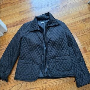 Quilted Black Women's Jacket. From Rome
